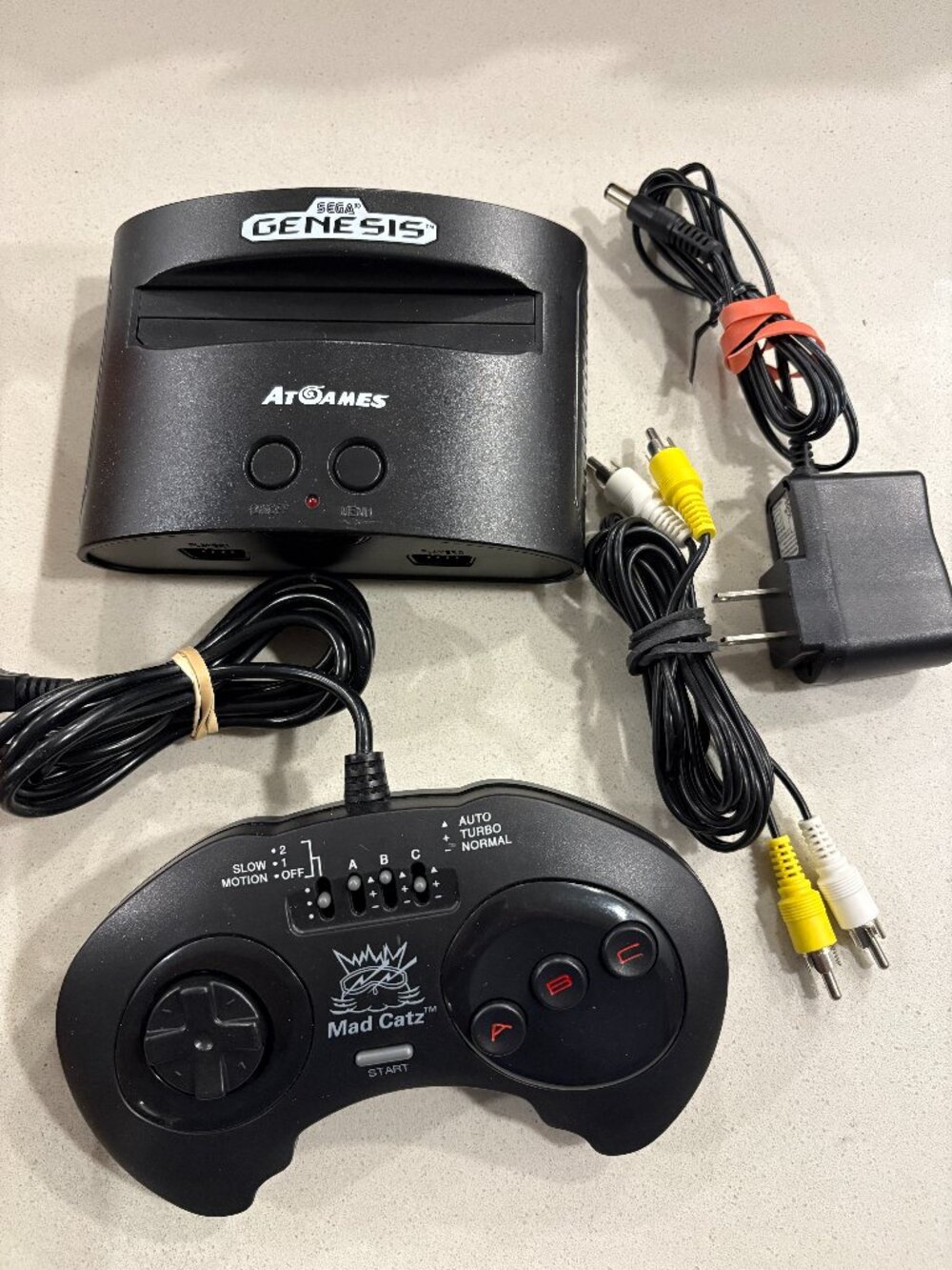 SEGA GENESIS ATGAMES CONSOLE SYSTEM